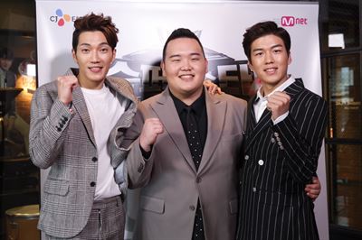 Mnet '슈퍼스타 K' 시즌6의 톱3인 김필(왼쪽부터), 임도혁, 곽진언 CJ E&M 제공