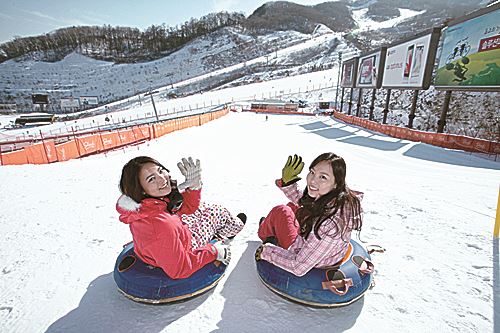 곤지암리조트 눈썰매장