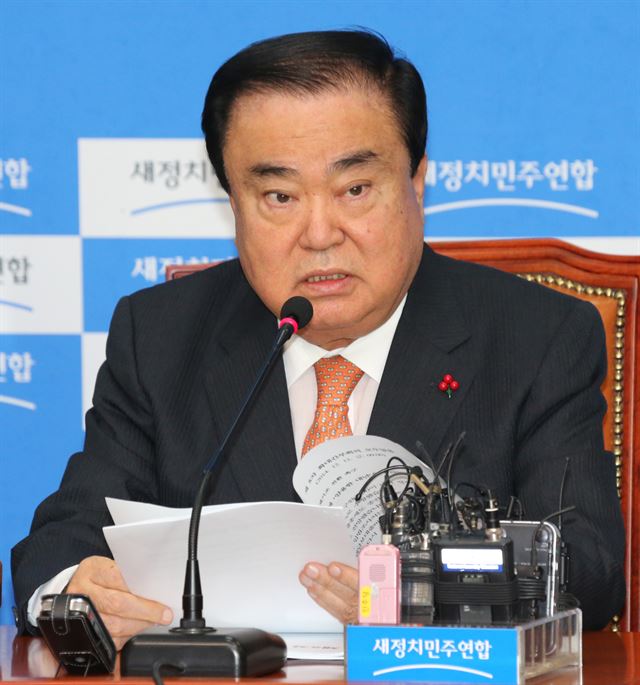 새정치민주연합 문희상 비상대책위원장. 연합뉴스