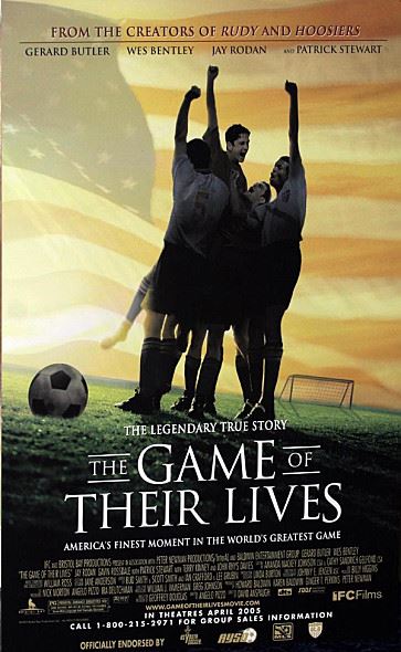 2005년 영화 'The Game of Their Lives'의 포스터.