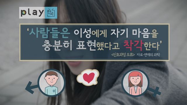 한국일보의 동영상 브랜드인 '플레이 한국'에서 만든 '남녀가 썸 탈때 하게 되는 행동들'.