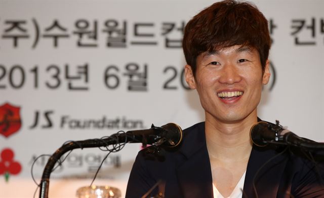 박지성이 4년 임기의 아시아축구연맹(AFC) 사회공헌위원회 위원으로 임명됐다. 연합뉴스 자료사진