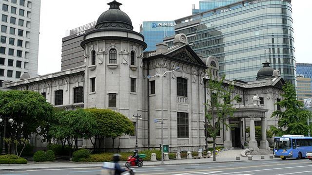 한국은행 전경. 한국일보 자료사진