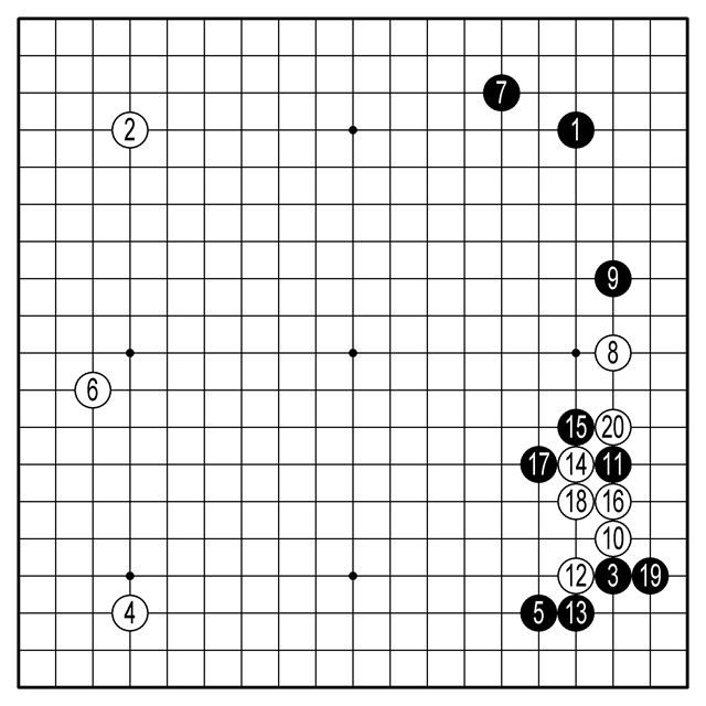 바둑 19일(월) 큰기보