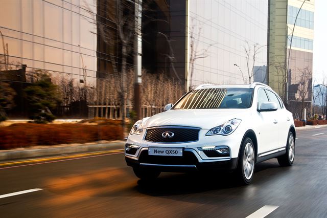 새로운 디자인으로 돌아온 스타일리시 SUV 뉴 QX50. 인피니티 코리아 제공