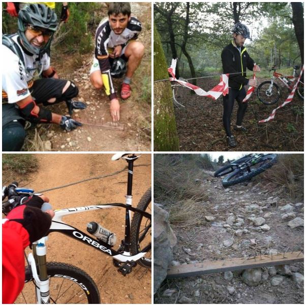 해외에선 한국보다 훨씬 심한 MTB 위협 사례가 보고되고 있다. 스페인 지역지 '라 보즈 데 갈리시아' 등 인터넷 캡처