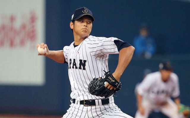 2017 WBC에서 투타 겸업을 선언한 일본프로야구의 오타니 쇼헤이. CBS스포츠 제공