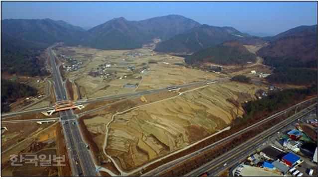 창원시 진해구 두동지구 전경