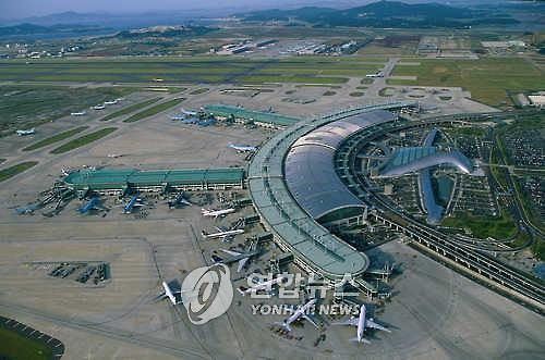 인천국제공항 전경. 연합뉴스/2016-03-08(한국일보)