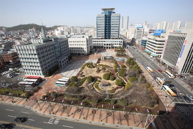 울산시청 전경. 울산시 제공