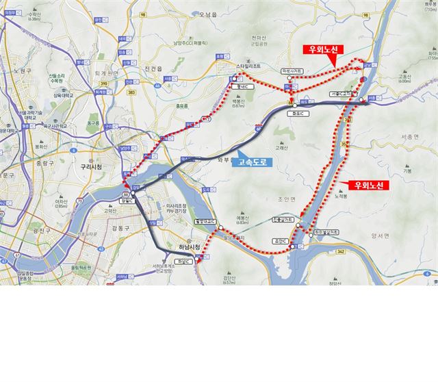 서울~양양(춘천) 고속도로 우회도로