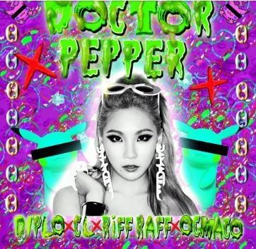 씨엘&Dplo 'Doctor Pepper'앨범 자켓