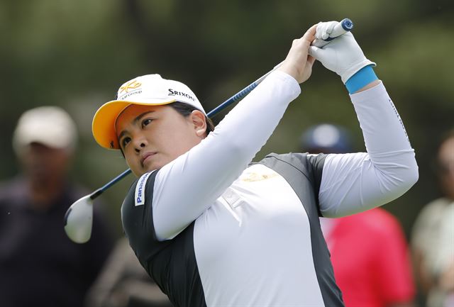 LPGA 명예의 전당 가입을 눈앞에 두고 있는 박인비. AP 연합뉴스