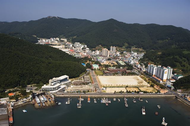 국내 첫 '경남도 귀어학교'가 운영될 경남 통영시 경상대학교 해양과학대학 전경. 경상대학교 제공