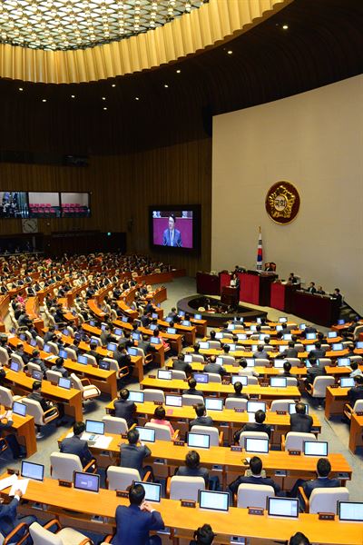 국회 본회의장.