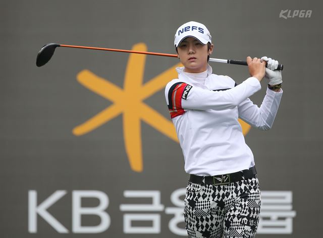 시즌 5승에 도전하는 박성현(넵스). KLPGA 제공