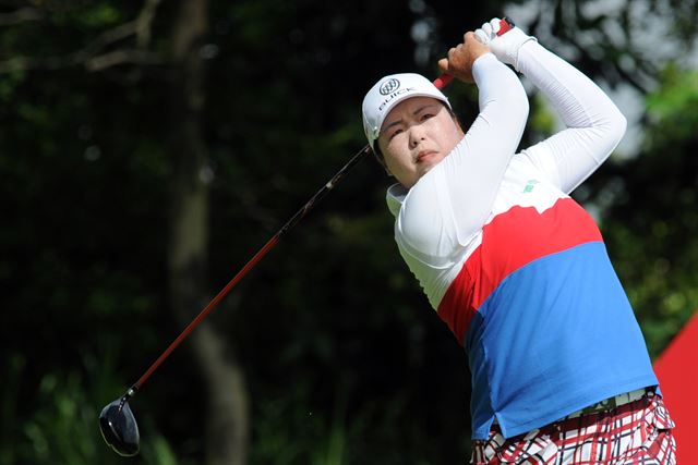 KLPGA 투어 금호타이어 여자 오픈에 참가하는 중국의 펑샨산. 신화통신 연합뉴스