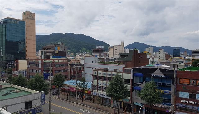 전남 순천시 전경. 순천=하태민 기자/2016-07-13(한국일보)