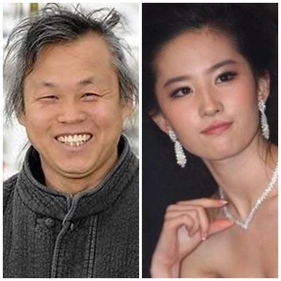 중국의 대규모 투자를 받는 영화 ‘무신’의 연출을 맡은 김기덕(왼쪽) 감독과 중국을 대표하는 여배우 유역비.