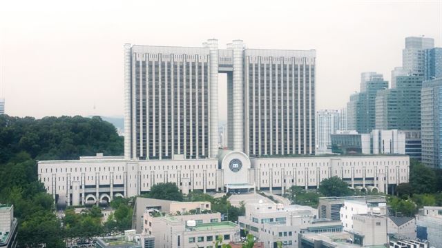 서초동 법원종합청사. 한국일보 자료사진.