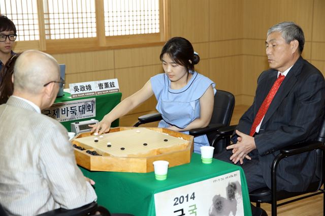 2014년 8월 강진군청대회의실에서 열린 국수산맥 국제바둑대회에서는 조훈현 9단이 한국대표로 참석, 대국에 나섰다. /2016-07-26(한국일보)