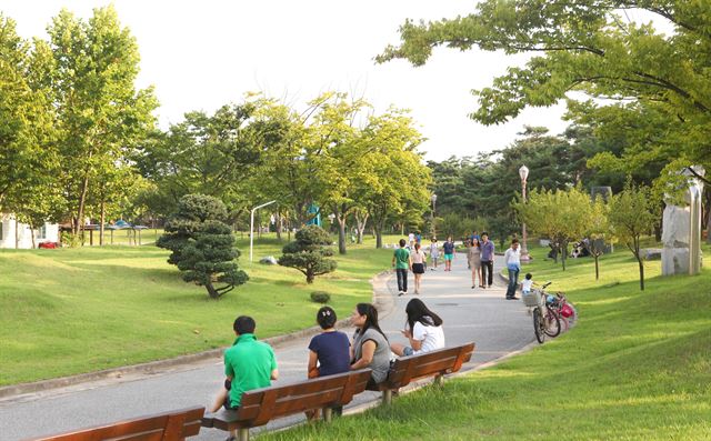 경북 구미시 임수동에 있는 동락공원