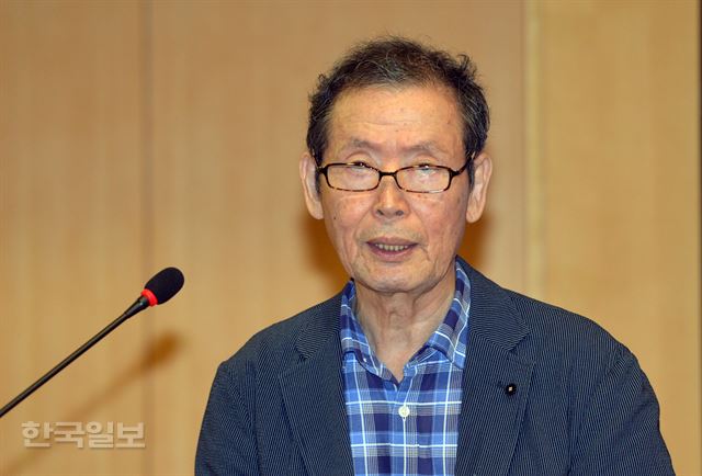 일본의 대표 사상가 가라타니 고진. 조경란 교수는 중국에 희망을 거는 가라타니 고진의 '제국의 구조'를 두고 '논리적 파탄'이라 비판했다. 한국일보 자료사진