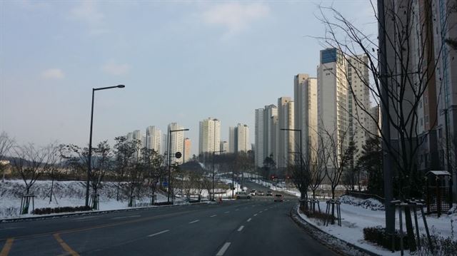 세종시 아파트 전경. 한국일보 자료사진