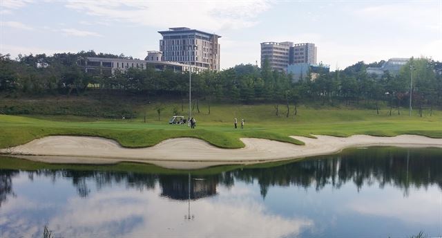 경북 안동시 성곡동 휴그린골프클럽 전경. 휴그린골프클럽 제공