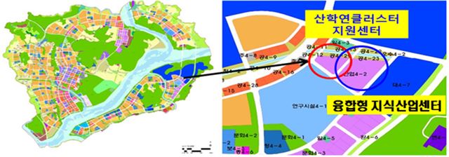 세종산학융합지구 위치도. 행복청 제공