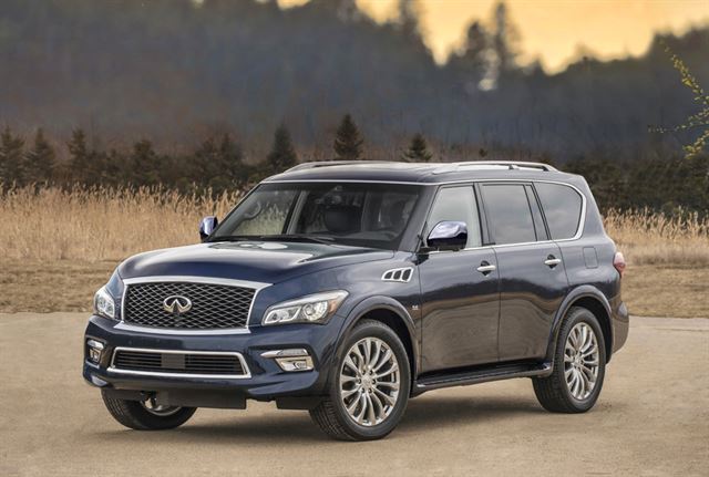 닛산 고급브랜드 인피니티의 최상위 SUV QX80 2017년형 모델. 인피니티 코리아 제공