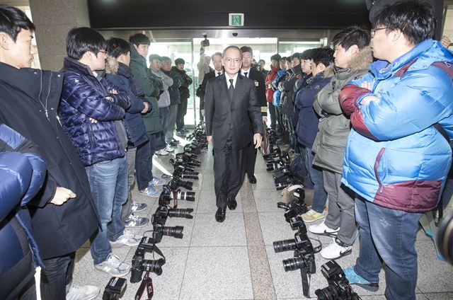 나가미네 야스마사 주한 일본대사가 입장했지만... 사진공동취재단