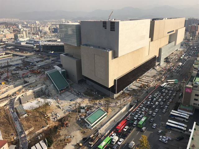 12일 첫 승객을 받는 동대구복합환승센터 터미널. 대구시 제공