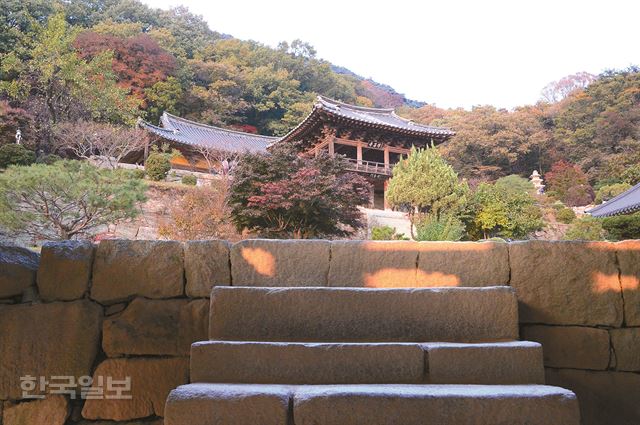 대한민국 테마여행 10선에 포함된 지역인 경북 영주의 부석사.