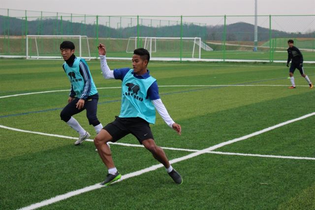 베트남 올림픽대표 출신 수비수 레득 르엉(22). 안산 그리너스FC 공식 홈페이지