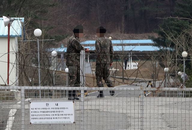 긴박한 군 부대. 연합뉴스