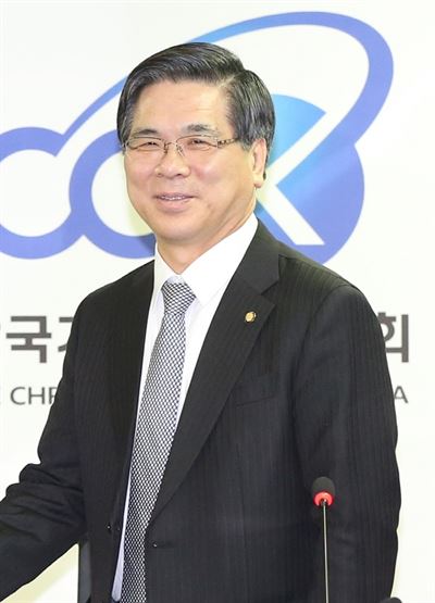 한국기독교총연합회 대표회장 이영훈 목사. 한국기독교총연합회 제공