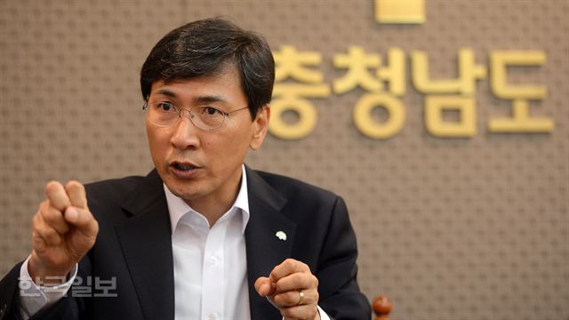 안희정 충남지사. 홍성=김주영기자 will@hankookilbo.com