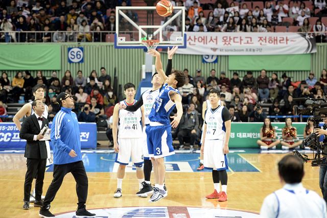 /지난해 1월10일 잠실실내체육관에서 열린 프로농구 올스타전. KBL 제공