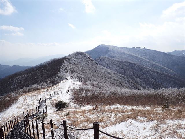 소백산 국립공원. 김훈기 기자