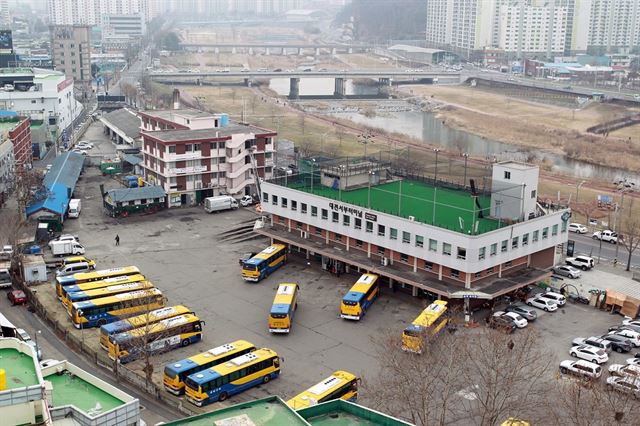 대전서남부터미널 전경. 대전시 제공