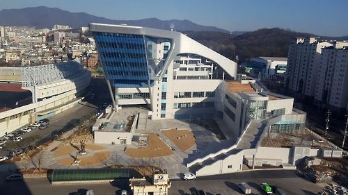 4월 개장을 앞둔 경기 성남시 중원구에 있는 성남종합스포츠센터 전경. 성남시 제공