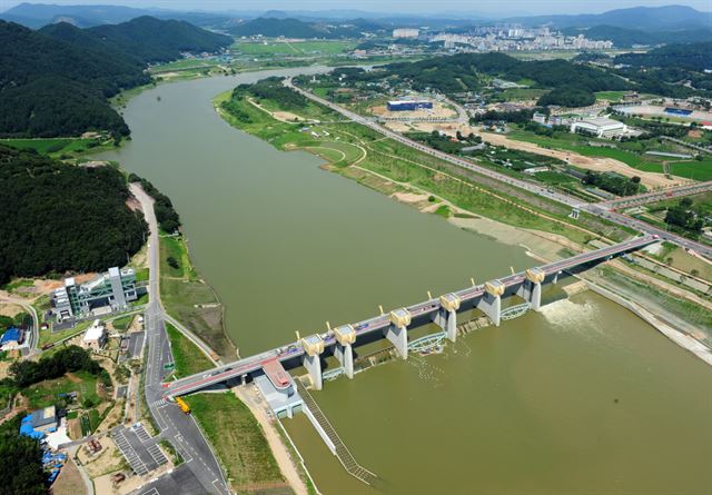 금강 공주보. 충남도 제공