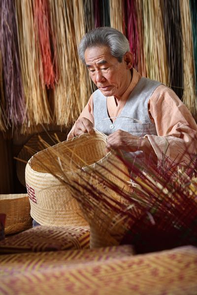 서한규 '채상장' 명예보유자. 문화재청 제공