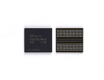 SK하이닉스가 개발한 세계 최고 속도 16Gbps 20나노급 8Gb GDDR6. SK하이닉스 제공