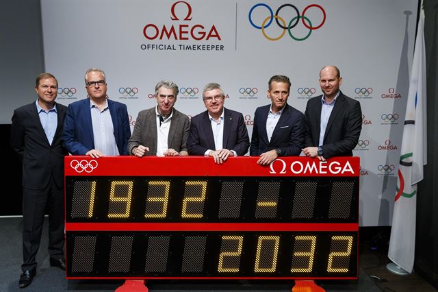 오메가가 국제올림픽위원회(IOC)와 2032년까지 글로벌 파트너십 관계를 연장한다고 발표했다. 오메가 제공