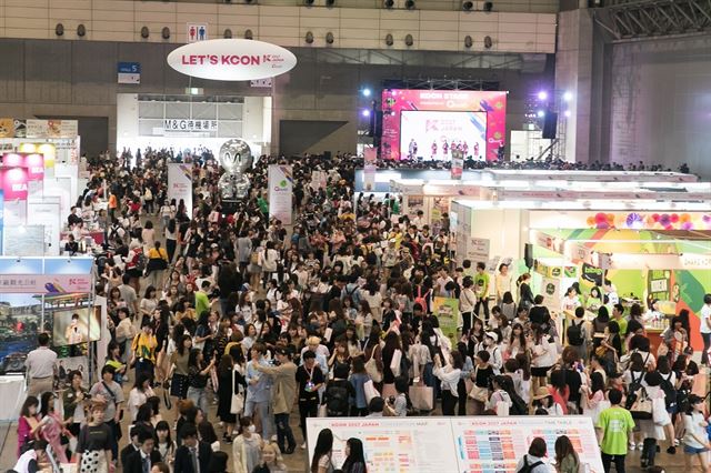 KCON 2017 JAPAN 컨벤션장 전경 [CJ E&M 제공]