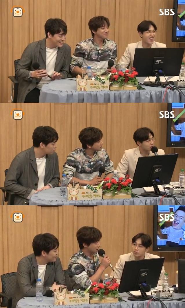 가수 존박, 황치열, 이석훈이 출연했다. SBS 파워FM '두시탈출 컬투쇼' 보이는 라디오 캡처