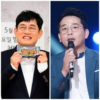 이경규, 김준호(오른쪽)가 냉장고를 공개한다. SBS, KBS 제공