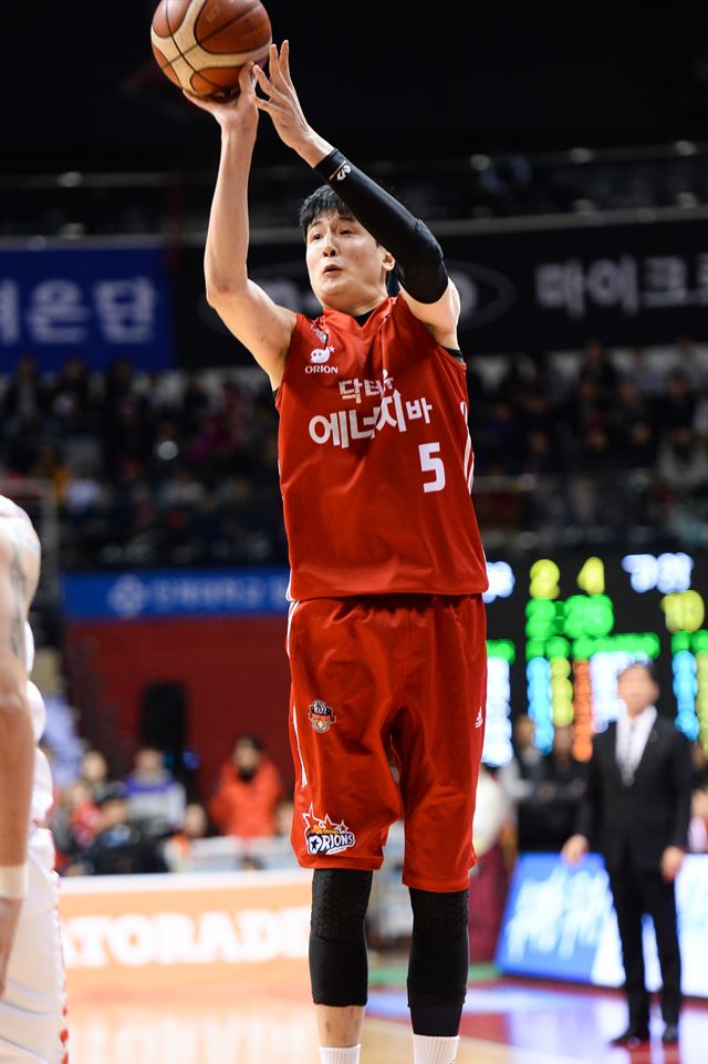 오리온 최진수는 다가오는 시즌 오리온의 리빌딩 중심에 서 있다. KBL 제공